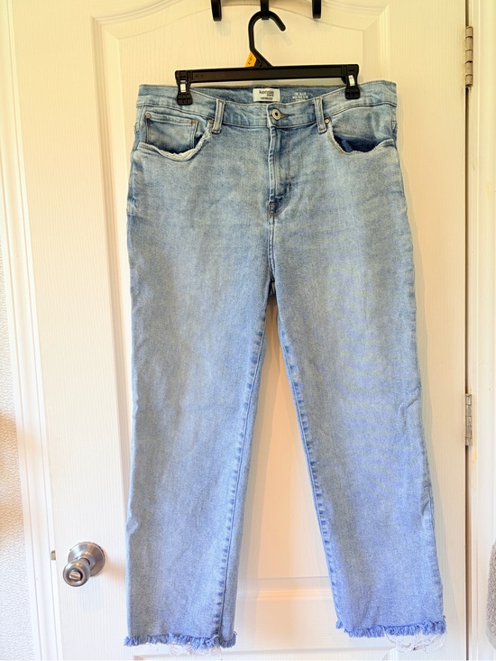 Kensie Denim - Kensie Light Blue Straight Leg Jeans